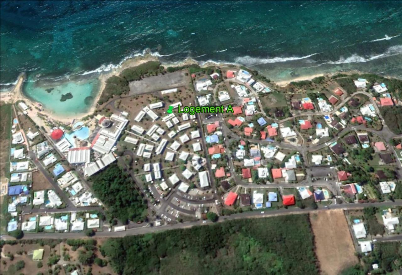 Romantique Et Bel Appartement En Bord De La Mer, Piscine Surveillee Et Belle Plage A 50M Saint-Francois  Exterior foto