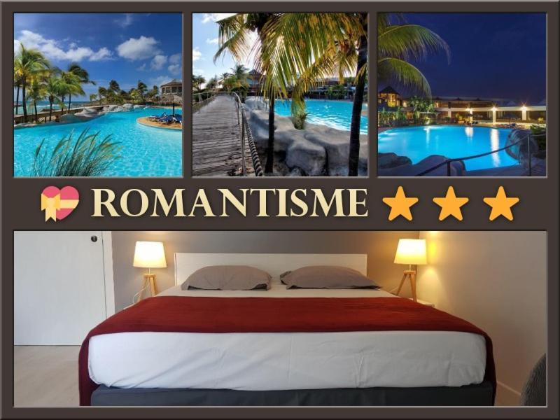 Romantique Et Bel Appartement En Bord De La Mer, Piscine Surveillee Et Belle Plage A 50M Saint-Francois  Exterior foto
