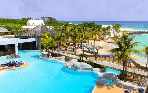 Romantique Et Bel Appartement En Bord De La Mer, Piscine Surveillee Et Belle Plage A 50M Saint-Francois  Exterior foto